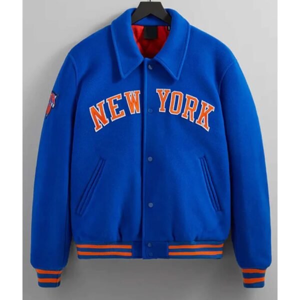 New York Knicks Varsity Wool Jacket
