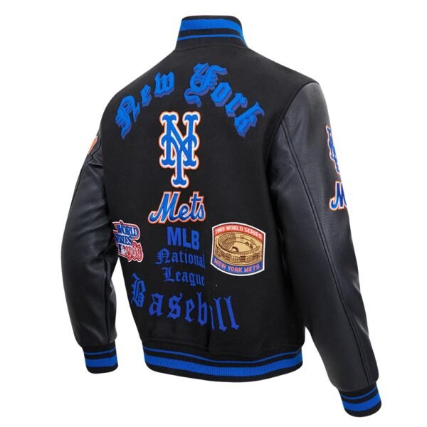 New York Mets Old English Varsity Jacket