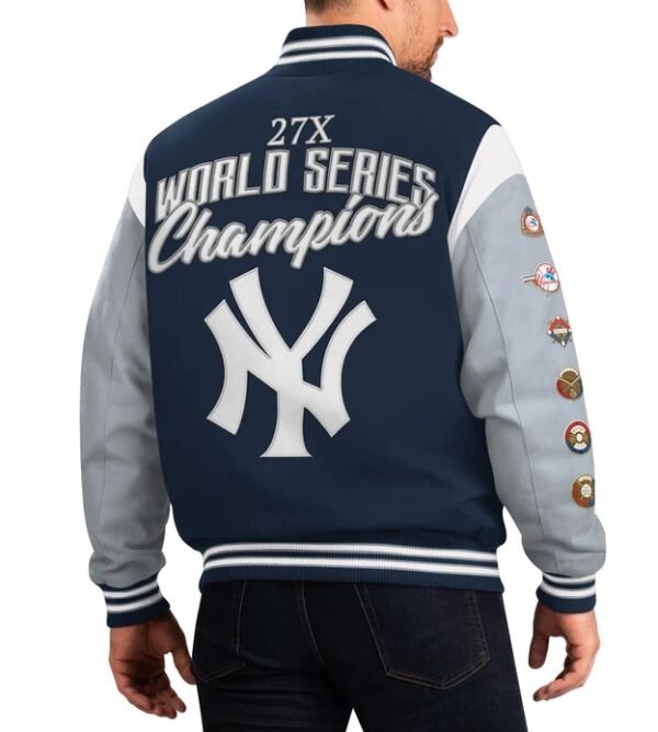 New York Yankees 27 Time World Series Varsity Jacket