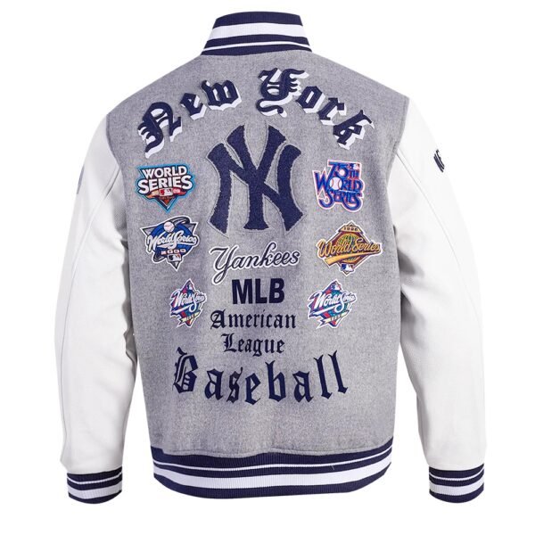 New York Yankees Old English Varsity Jacket