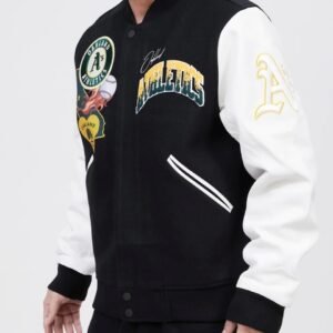 Oakland Athletics Home Town Wool Varsity Jacket