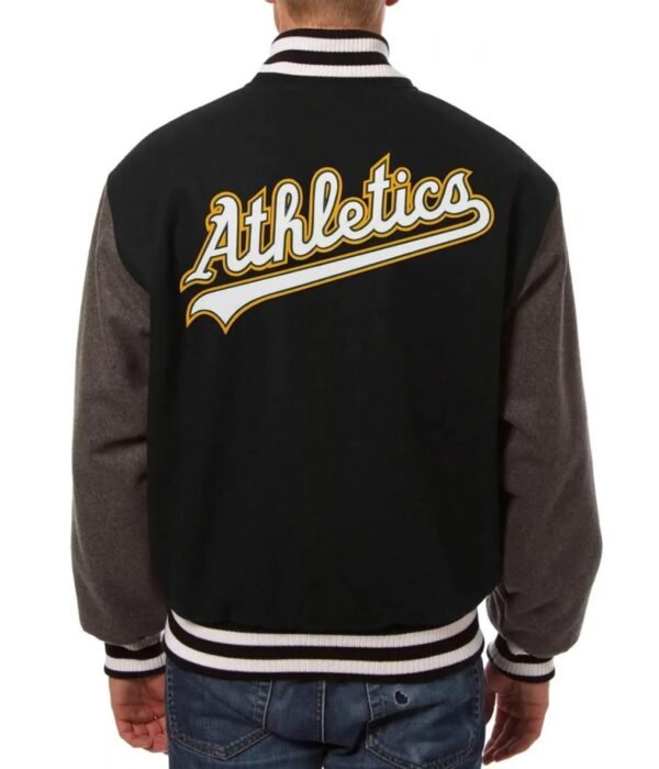 Oakland Athletics Letterman Wool Jacket