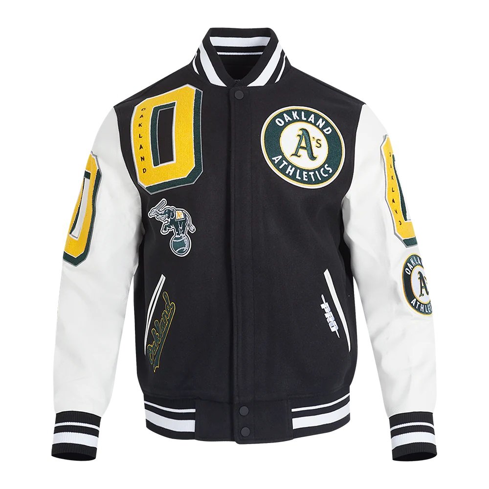 Oakland Athletics Mashup Varsity Jacket