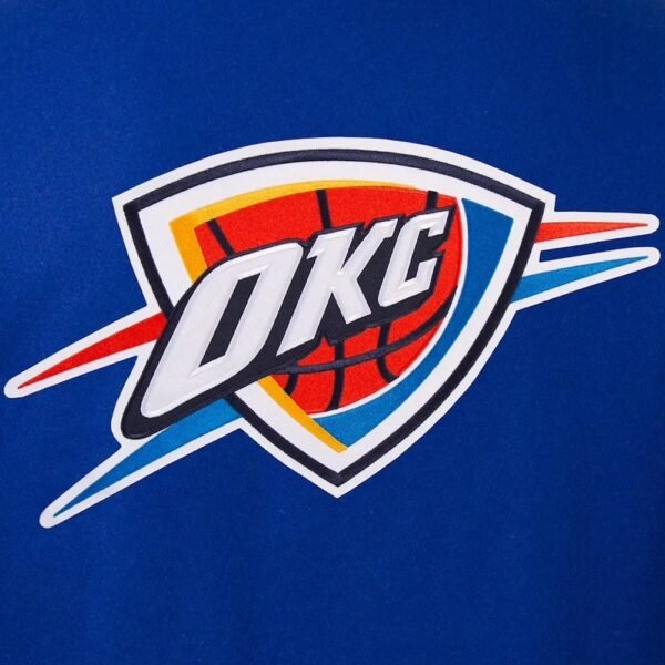 Oklahoma City Thunder Varsity Royal Blue Wool Jacket