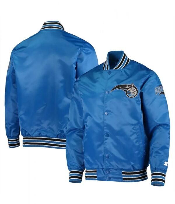 Orlando Magic The Diamond Classic Blue Bomber Jacket