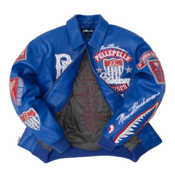 Pelle Pelle American Bruiser Blue Jacket
