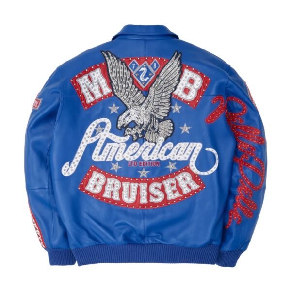 Pelle Pelle American Bruiser Blue Jacket