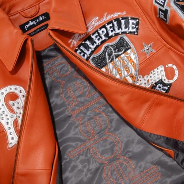 Pelle Pelle American Bruiser Orange Jacket