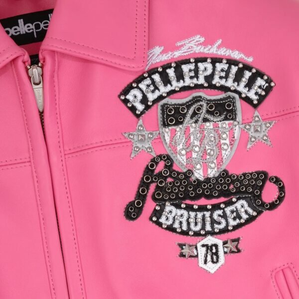 Pelle Pelle American Bruiser Plush Womens Crop Jacket
