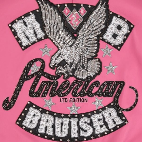 Pelle Pelle American Bruiser Plush Womens Crop Jacket