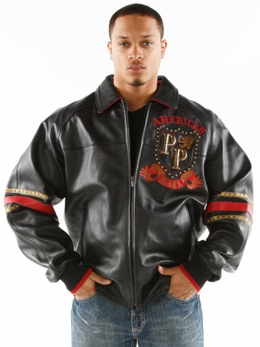 Pelle Pelle American Rebel Black Leather Jacket