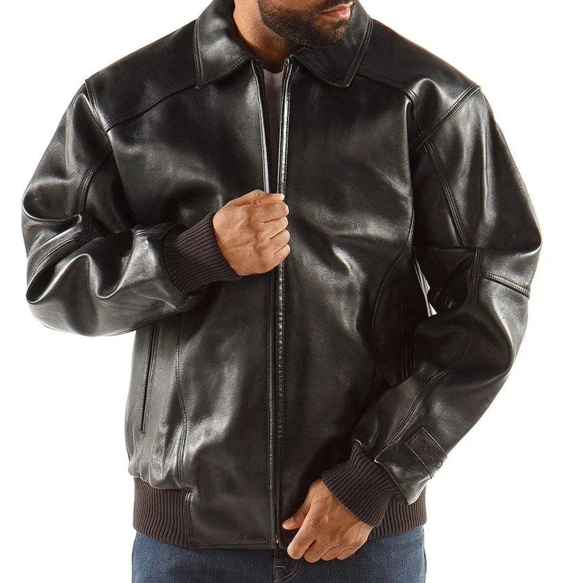 Discover the Pelle Pelle Applique Black Plush Jacket, a perfect blend of style and comfort. Elevate your wardrobe with this luxurious outerwear piece today.