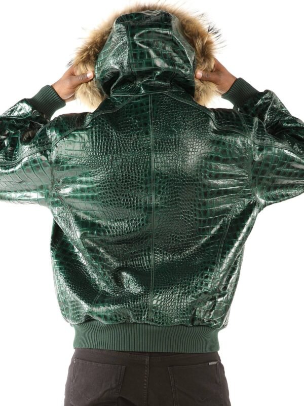 Pelle Pelle Basic Nile Green Leather Jacket