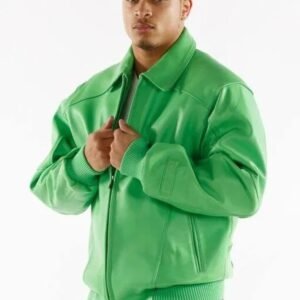 Pelle Pelle Basic Green Plush Jacket