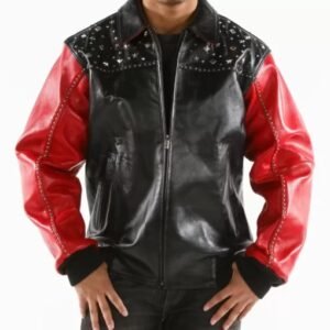 Pelle Pelle Born Free Studded Eagle Jacket