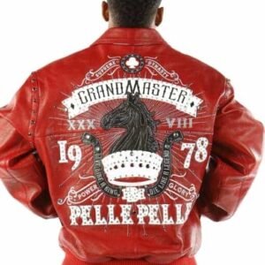 Pelle Pelle Grandmaster Red Leather Jacket