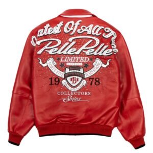 Pelle Pelle Greatest Of All Time Red Jacket