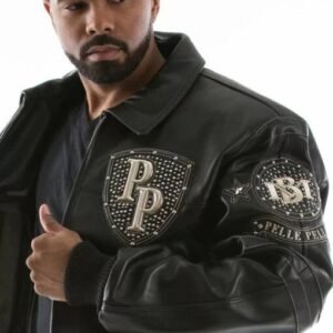Pelle Pelle Legendary Black Stud Jacket