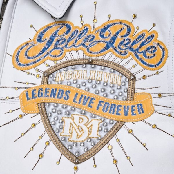 Pelle Pelle Legends Live Forever White Jacket