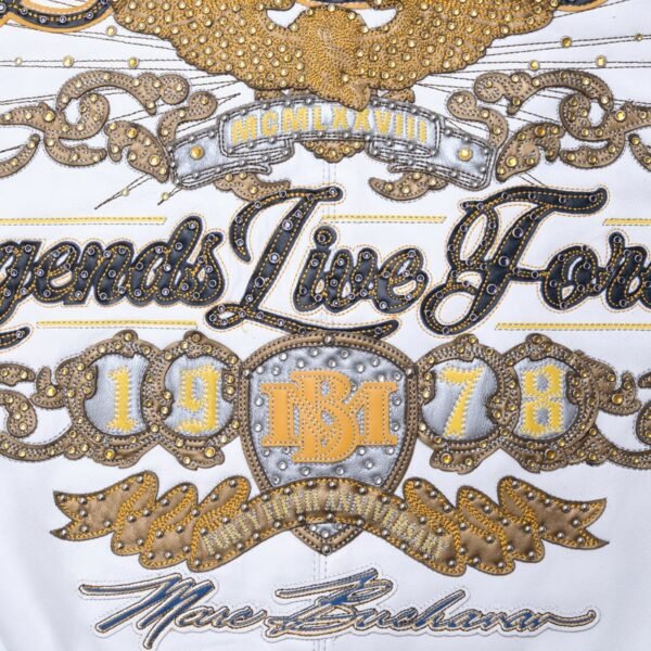 Pelle Pelle Legends Live Forever White Jacket