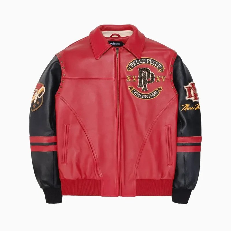 Pelle Pelle Panther Red Jacket