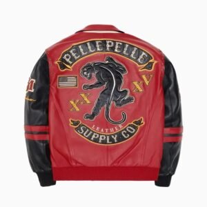 Pelle Pelle Panther Red Jacket