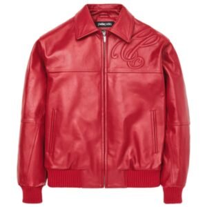Pelle Pelle Puff Plush Red Jacket