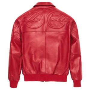 Pelle Pelle Puff Plush Red Jacket