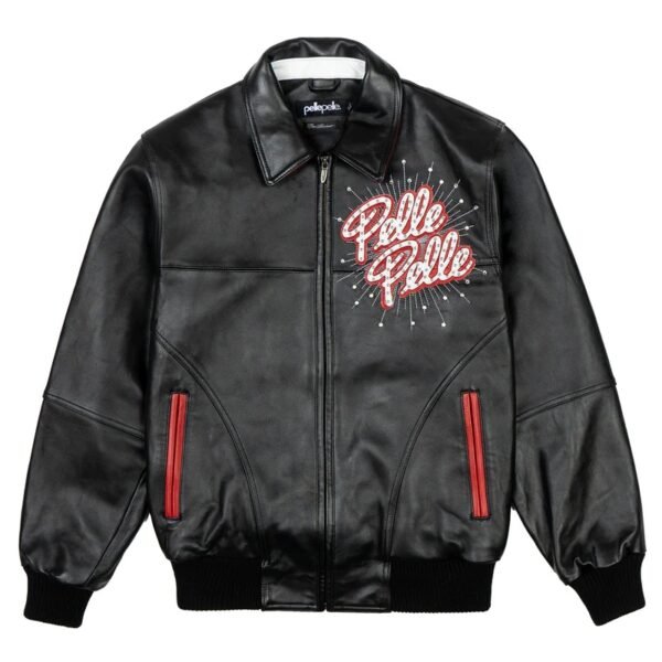 Pelle Pelle Soda Club World Famous Black Jacket