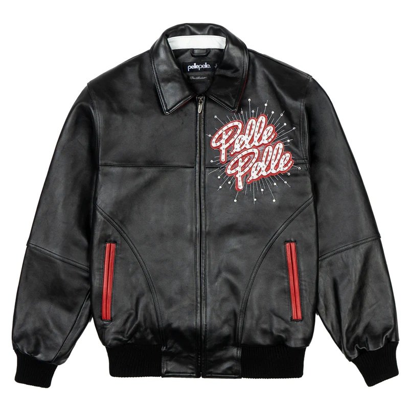 Pelle Pelle Soda Club World Famous Black Jacket