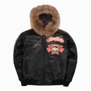 Pelle Pelle World Tour Hooded Black Jacket