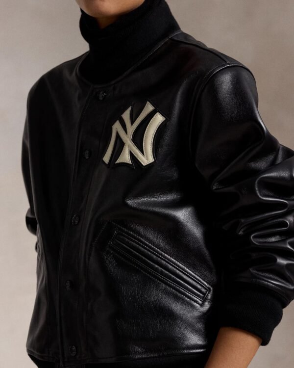 Polo Ralph Lauren Yankees Leather Jacket