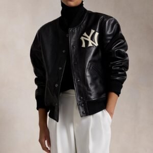 Polo Ralph Lauren Yankees Leather Jacket
