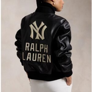 Polo Ralph Lauren Yankees Leather Jacket