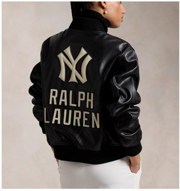 Polo Ralph Lauren Yankees Leather Jacket