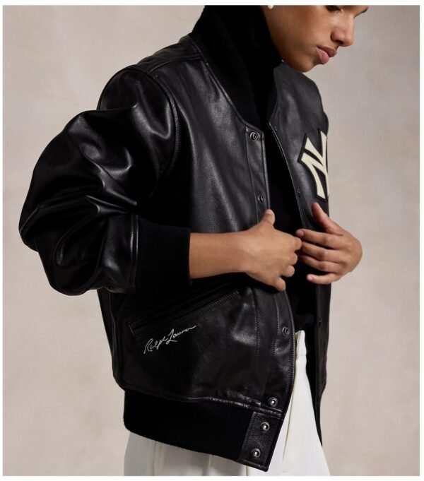 Polo Ralph Lauren Yankees Leather Jacket