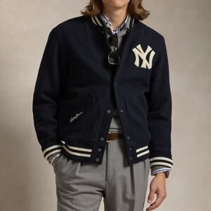Polo Ralph Lauren Yankees Navy Varsity Jacket