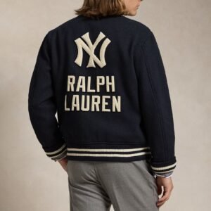 Polo Ralph Lauren Yankees Navy Varsity Jacket
