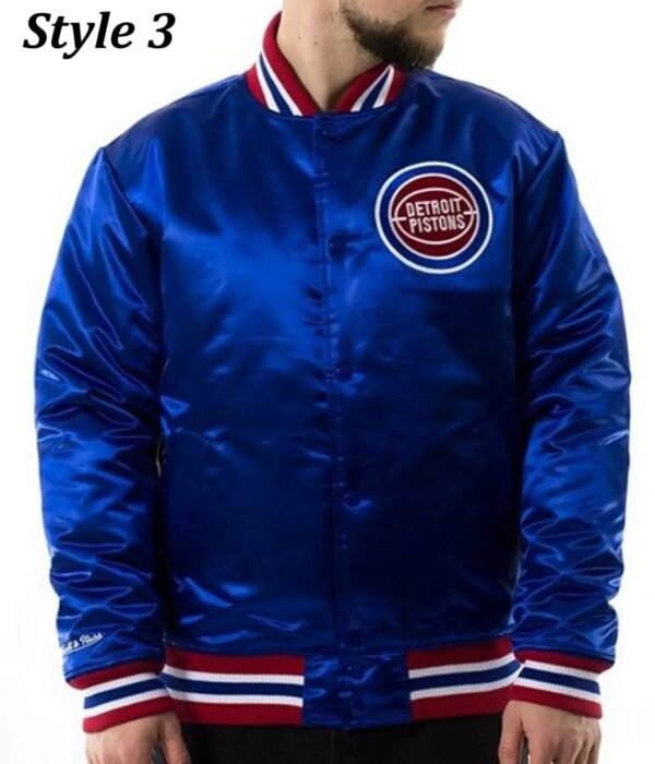 Starter 90’s NBA Detroit Pistons Blue Jacket.