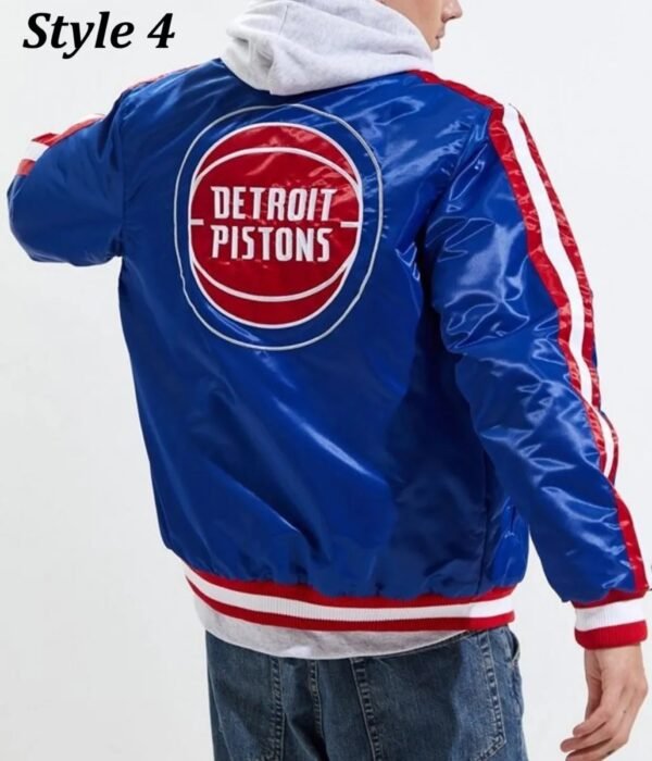 Starter 90’s NBA Detroit Pistons Blue Jacket.