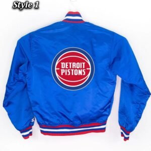 Starter 90’s NBA Detroit Pistons Blue Jacket.