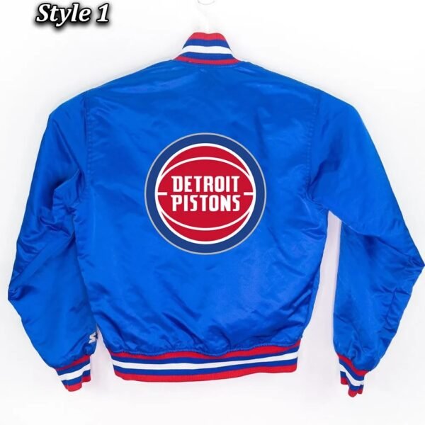 Starter 90’s NBA Detroit Pistons Blue Jacket.
