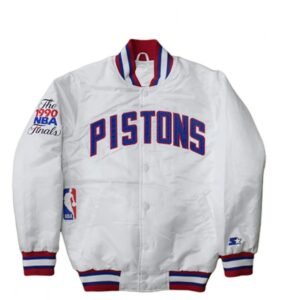 Starter Detroit Pistons NBA Satin Jacket