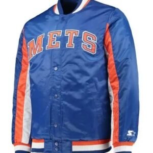 Starter New York Mets Full-snap Varsity Jacket