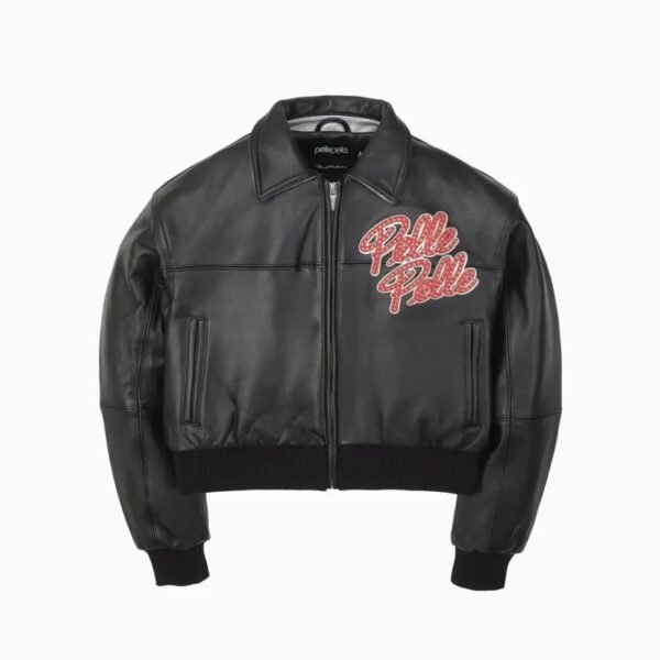 Womens World Famous Soda Club Leather Jacket
