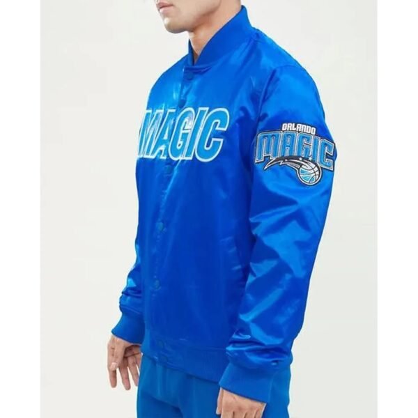 Wordmark Orlando Magic Royal Satin Jacket
