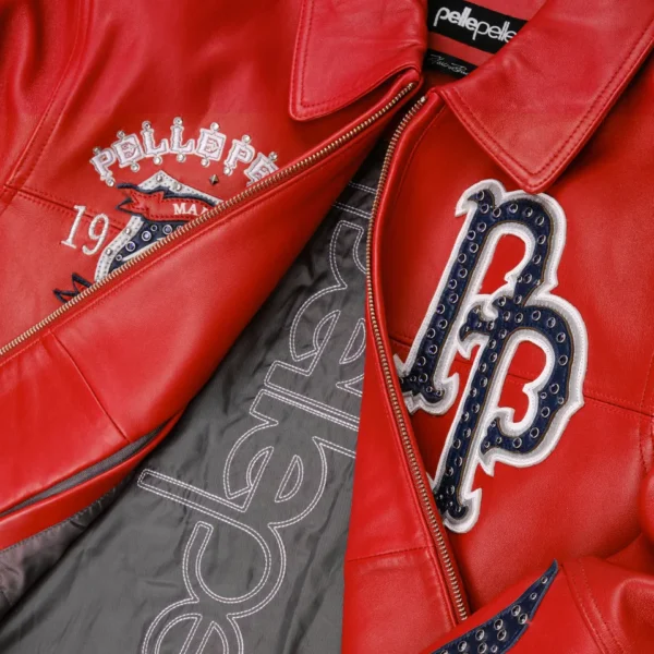 World Famous Pelle Pelle Red Jacket