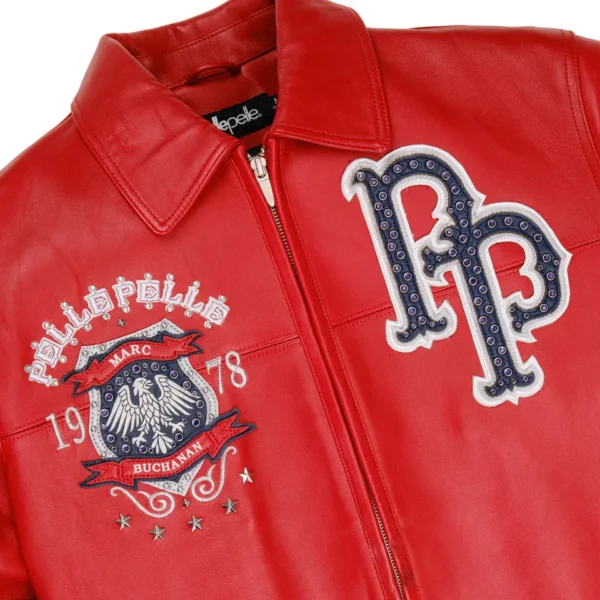 World Famous Pelle Pelle Red Jacket