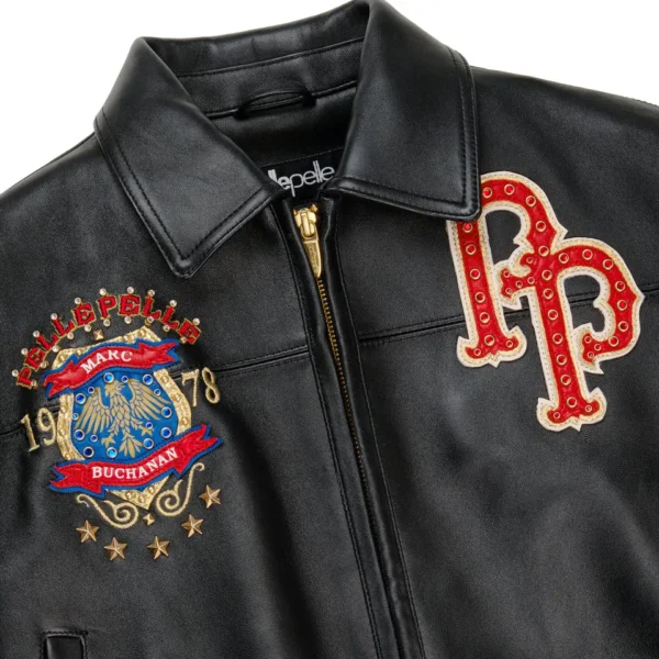 World Famous Pelle Pelle Womens Black Jacket