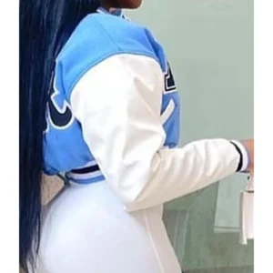 Women’s 1946 Varsity Blue Cropped Jacket